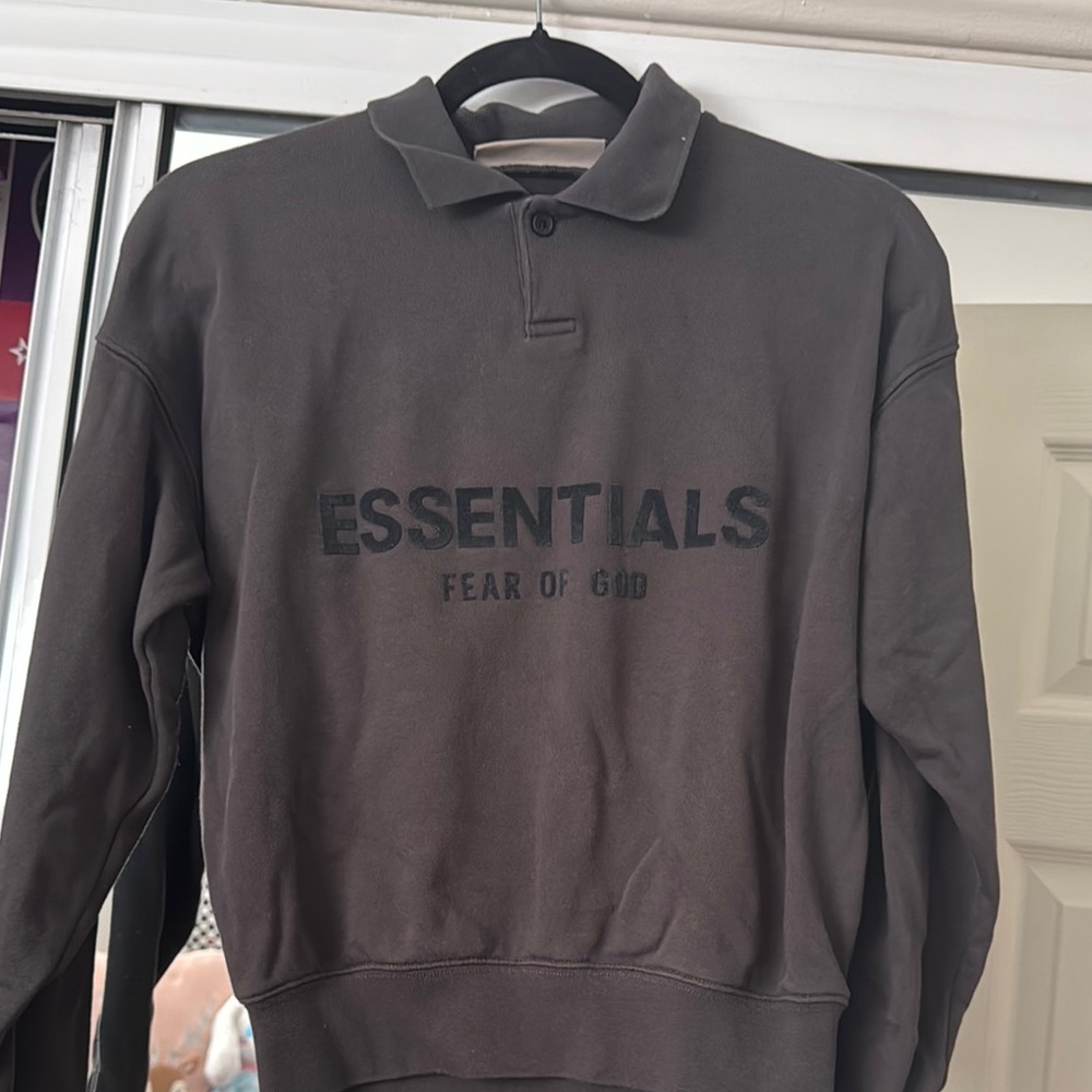 Fear of God Essentials Brown Sweatshirt